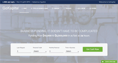 Desktop Screenshot of gokapital.com
